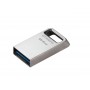Memorie USB Flash Drive Kingston 64GB Data Traveler Micro, USB 3.2 Gen1, Metalic