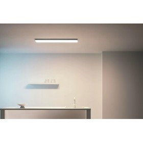 Panou LED WiZ Panel RT, Wi-Fi, control vocal, 36W, 3400 lm, lumina alba (2700-6500K), IP20, 120x30cm, Alb