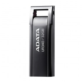 Memorie USB Flash Drive Adata UR340, 32GB, USB 3.2, black metalic