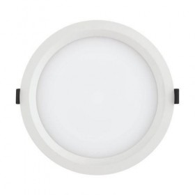 Spot LED incastrat Ledvance DOWNLIGHT ALU, 25W, 2370 lm, lumina neutra (4000K), IP44, Ø21.5cm, Alb