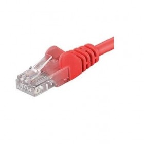 Patchcord UTP RJ45-RJ45 Cat.6 3m rosu,UTP-6-3-R, pachcord din cupru